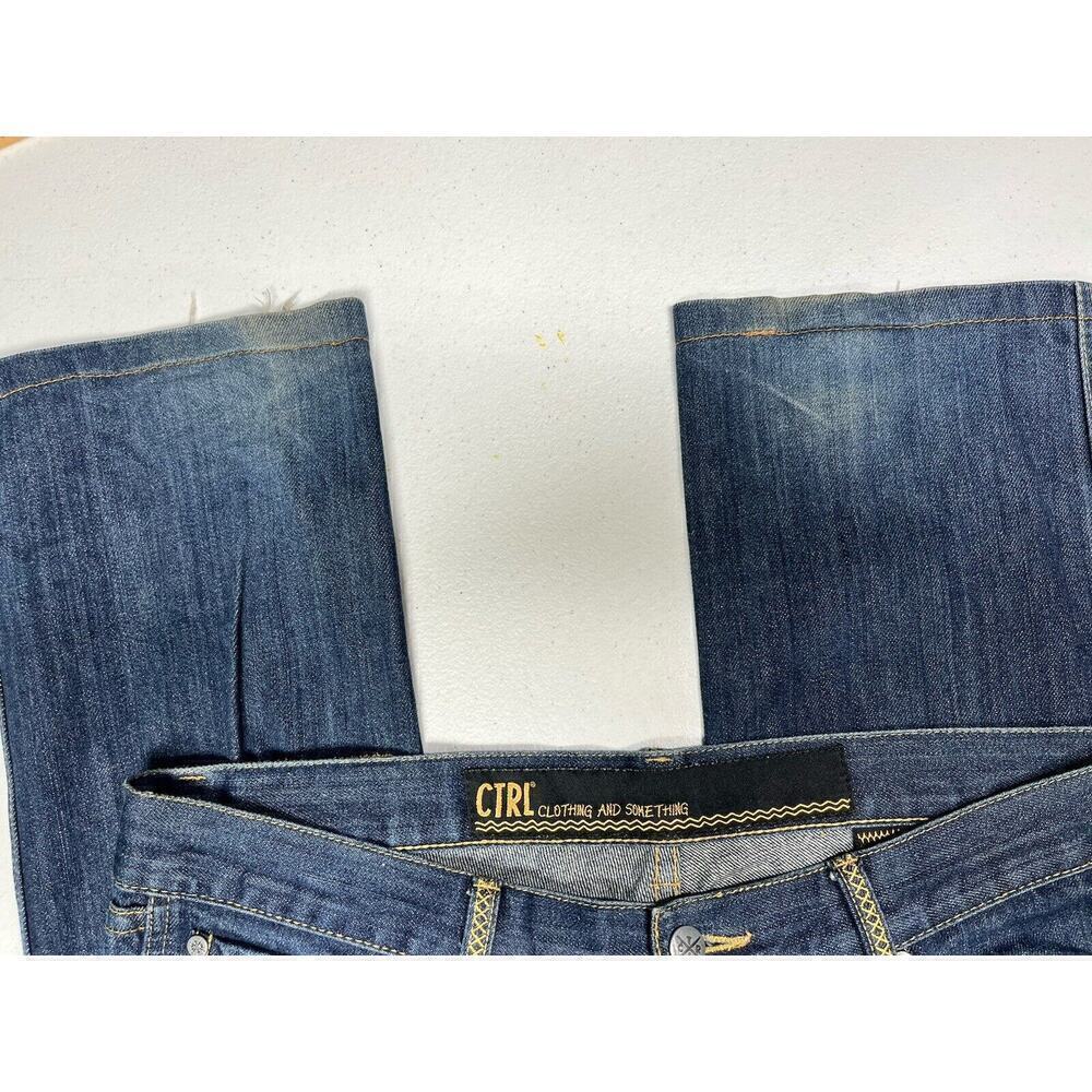 CTRL Cothing And Something’s Mens Thai Boy Straight Leg Jean Size 34x33 - Picture 2 of 9